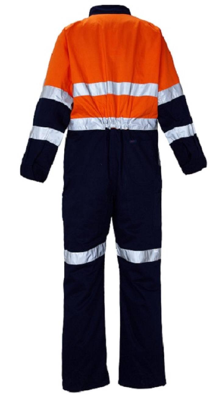 Ritemate 2 Tone Coverall 50mm Reflective Tape - Orange Navy