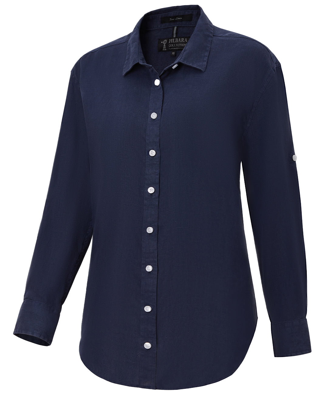 Pilbara Women's Florence Long Sleeve Linen Shirt - RMPC005