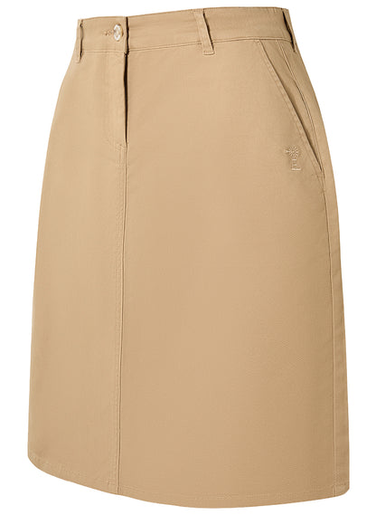 Pilbara Women's Daphne Chino A-line Skirt