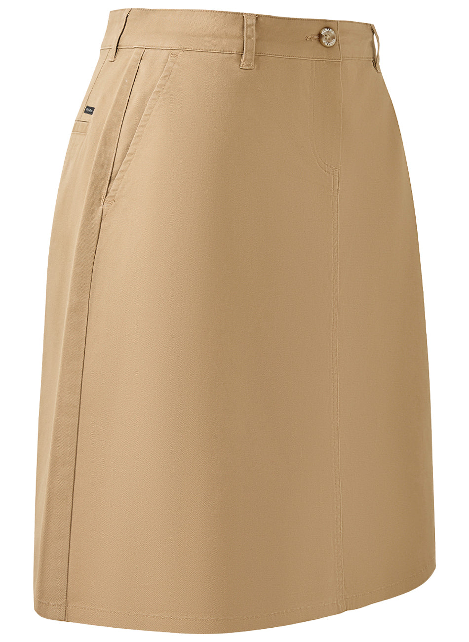 Pilbara Women's Daphne Chino A-line Skirt