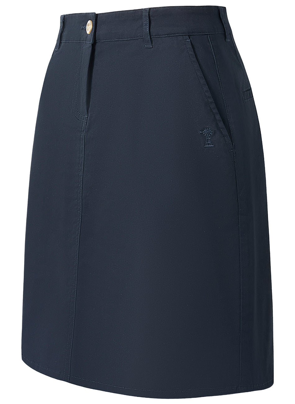 Pilbara Women's Daphne Chino A-line Skirt