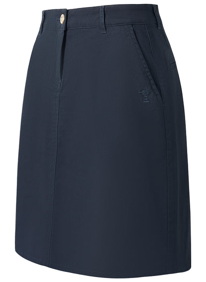 Pilbara Women's Daphne Chino A-line Skirt