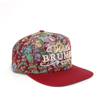 Wild Brumby Co. Trixie Floral Trucker Cap - Red