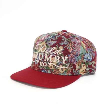 Wild Brumby Co. Trixie Floral Trucker Cap - Red