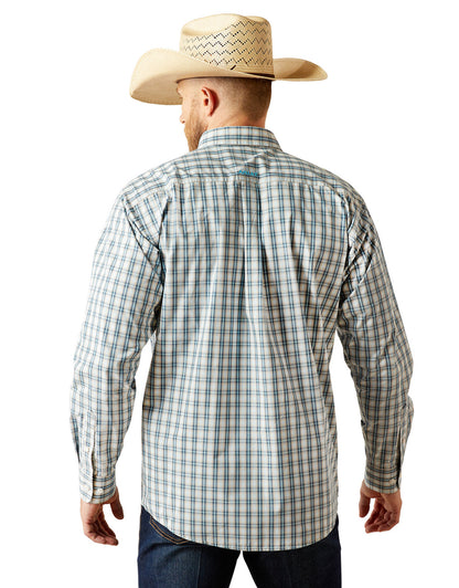 Ariat Men's Pro Series Shelton Long Sleeve Shirt - Khaki