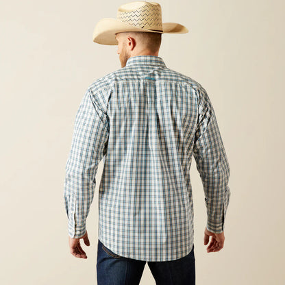 Ariat Men's Pro Series Shelton Long Sleeve Shirt - Khaki