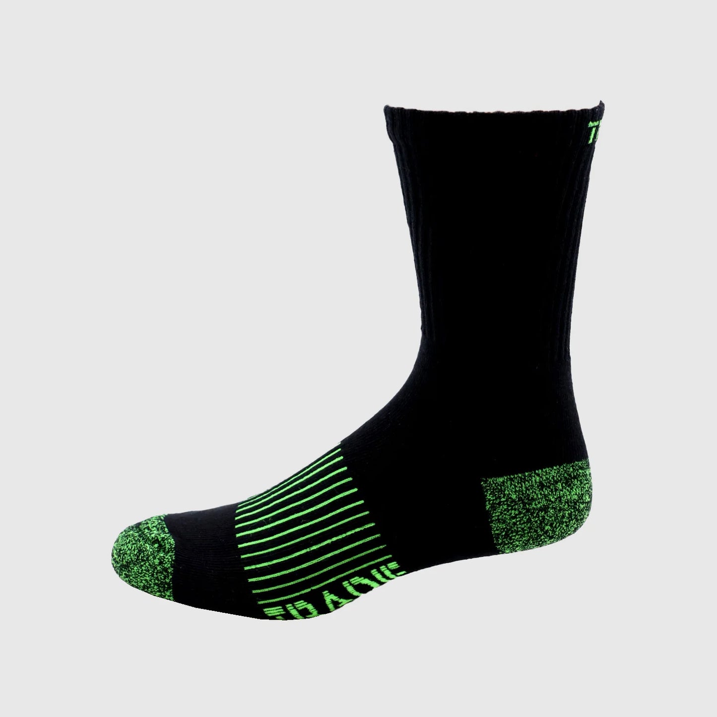 Tradie Men's Ribbed Cotton Crew Sock 3 Pack