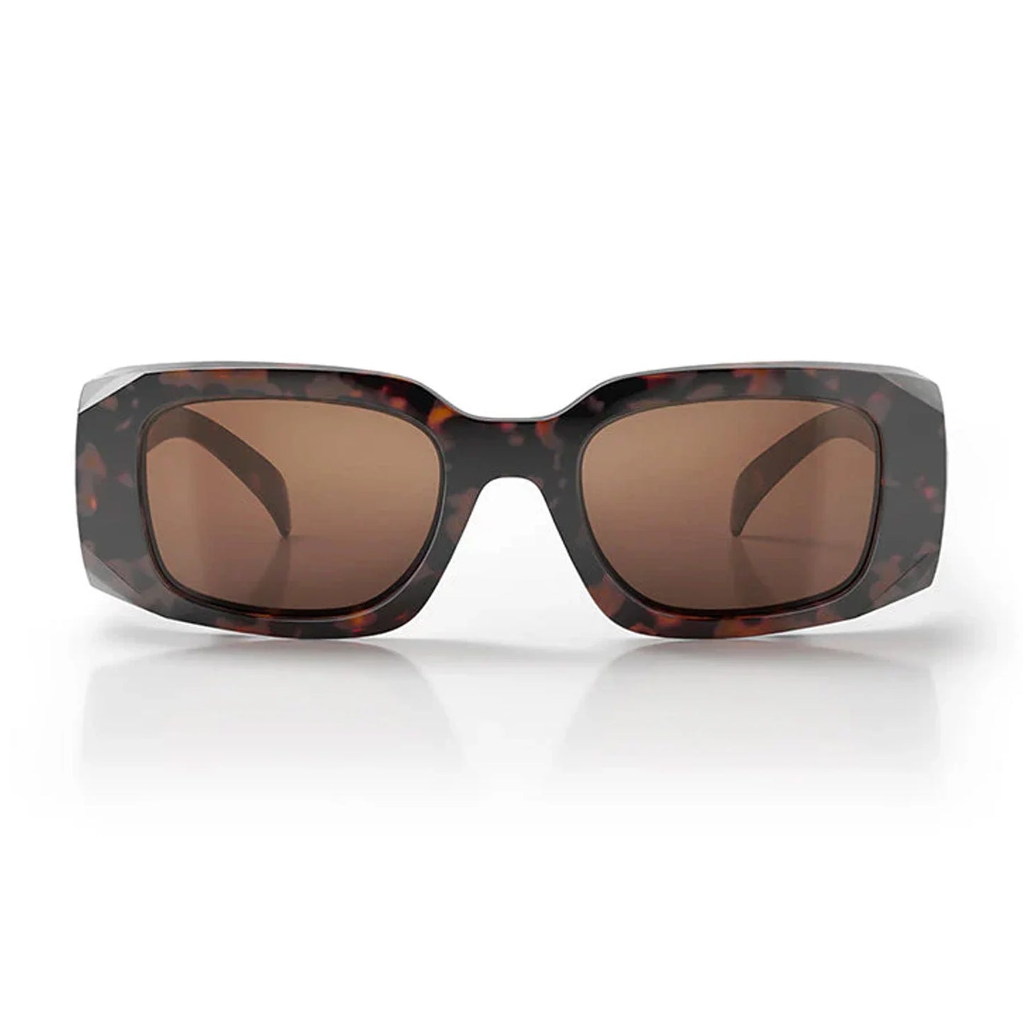 SafeStyle Auras Brown Tort Frame Brown Polarised Lens Safety Glasses
