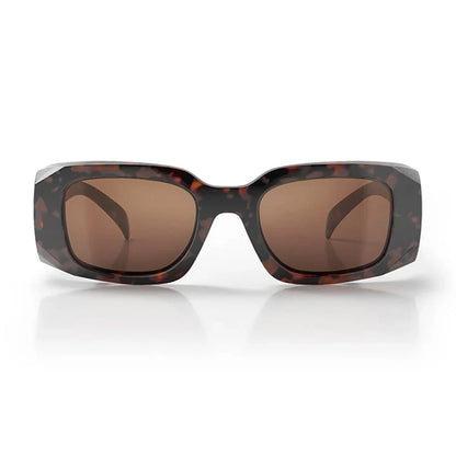 SafeStyle Auras Brown Tort Frame Brown Polarised Lens Safety Glasses