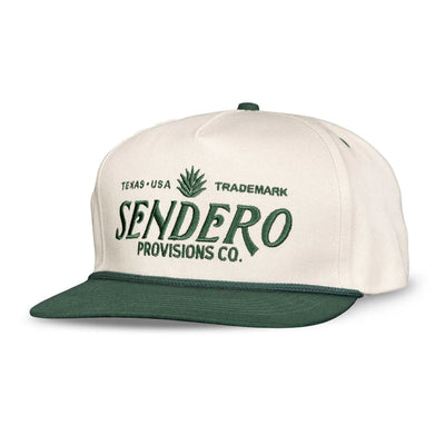 Sendero Logo Cap - Cream Green