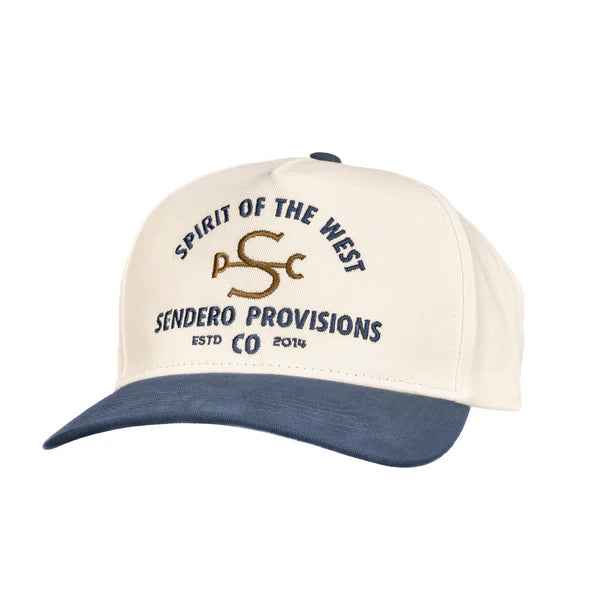 Sendero S Bar PC Hat - White Navy