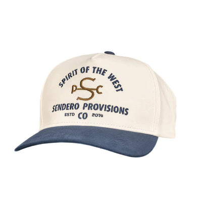 Sendero S Bar PC Hat - White Navy