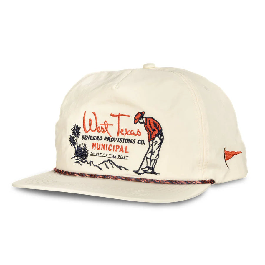 Sendero West Texas Municipal Hat - Cream