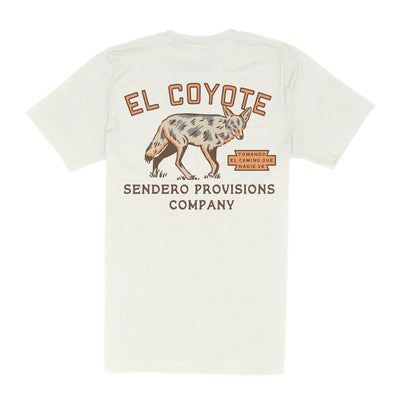 Sendero Coyote Tee  - Vintage White