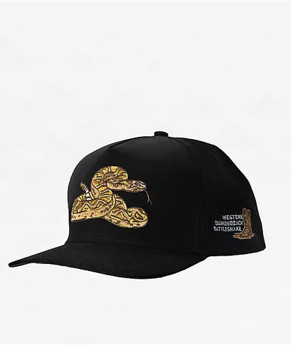 Sendero Rattlesnake Hat - Black