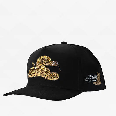 Sendero Rattlesnake Hat - Black