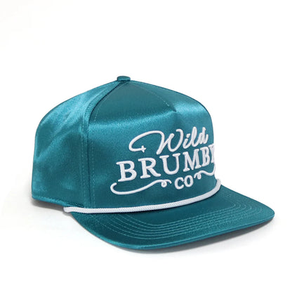 Wild Brumby Co. Penny Satin Trucker Cap - Turquoise