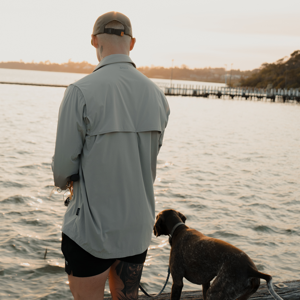 Spika Men's Skipper Shirt - Marine