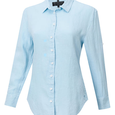Pilbara Women's Florence Long Sleeve Linen Shirt - RMPC005