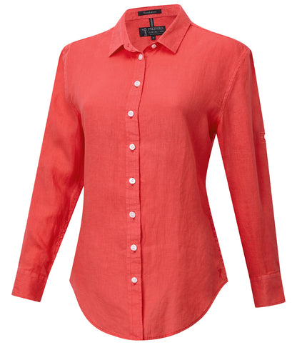 Pilbara Women's Florence Long Sleeve Linen Shirt - RMPC005
