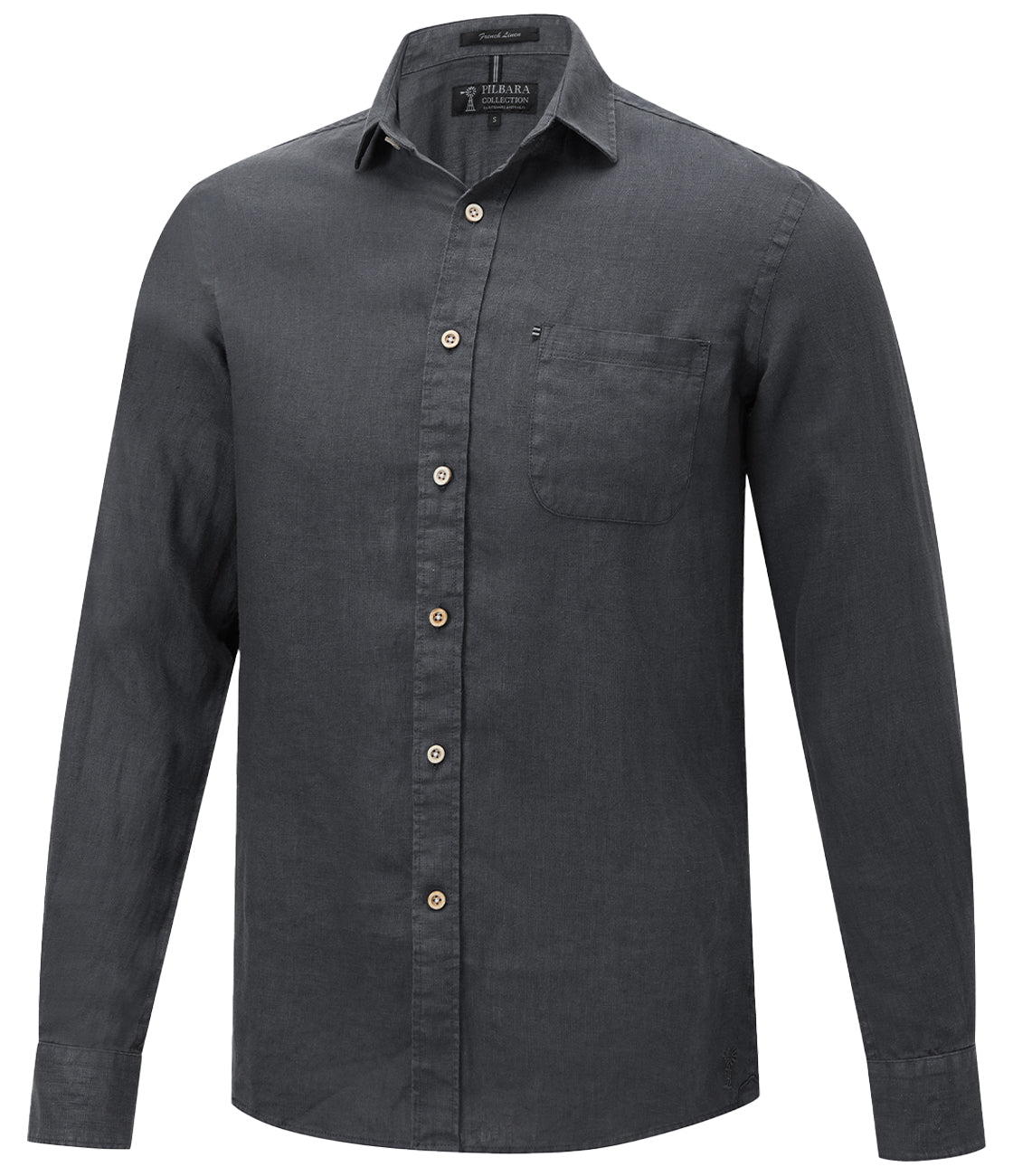 Pilbara Mens Linen Long Sleeve Shirt - Summer 2026