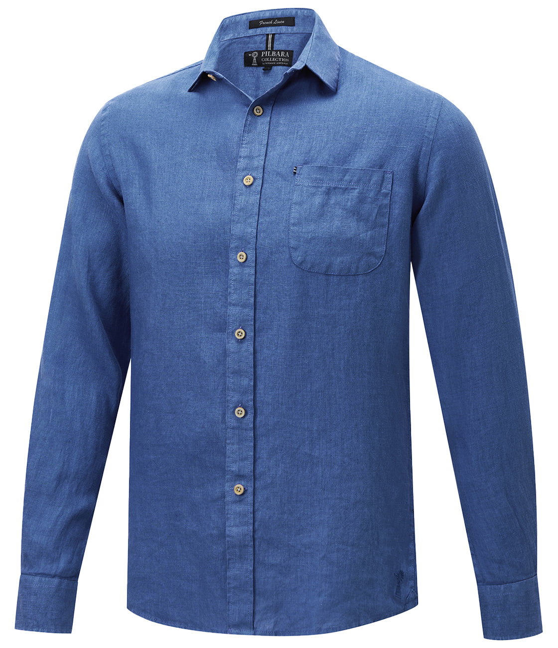 Pilbara Mens Linen Long Sleeve Shirt - Summer 2026