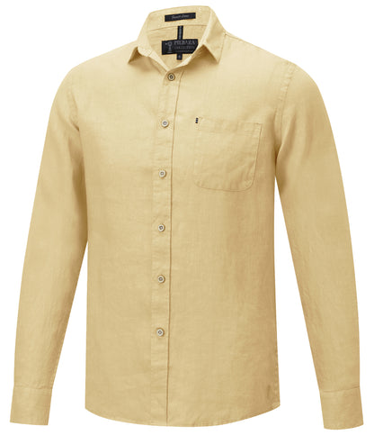 Pilbara Mens Linen Long Sleeve Shirt - Summer 2026
