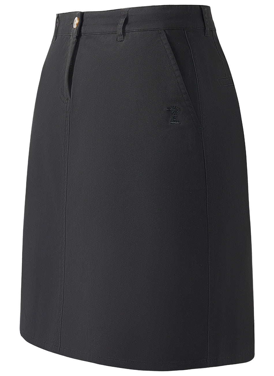 Pilbara Women's Daphne Chino A-line Skirt