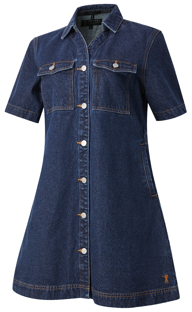Pilbara Women's Josie Denim Dress - RMPC177