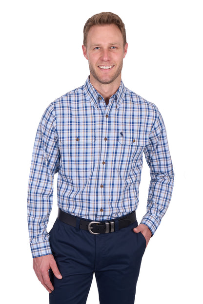 Thomas Cook Men’s Thomas Check 2-Pocket Long Sleeve Shirt