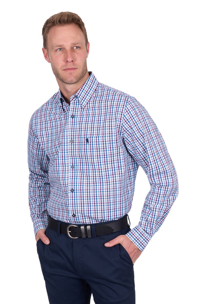 Thomas Cook Men’s Joseph Check 1-Pocket Long Sleeve Shirt