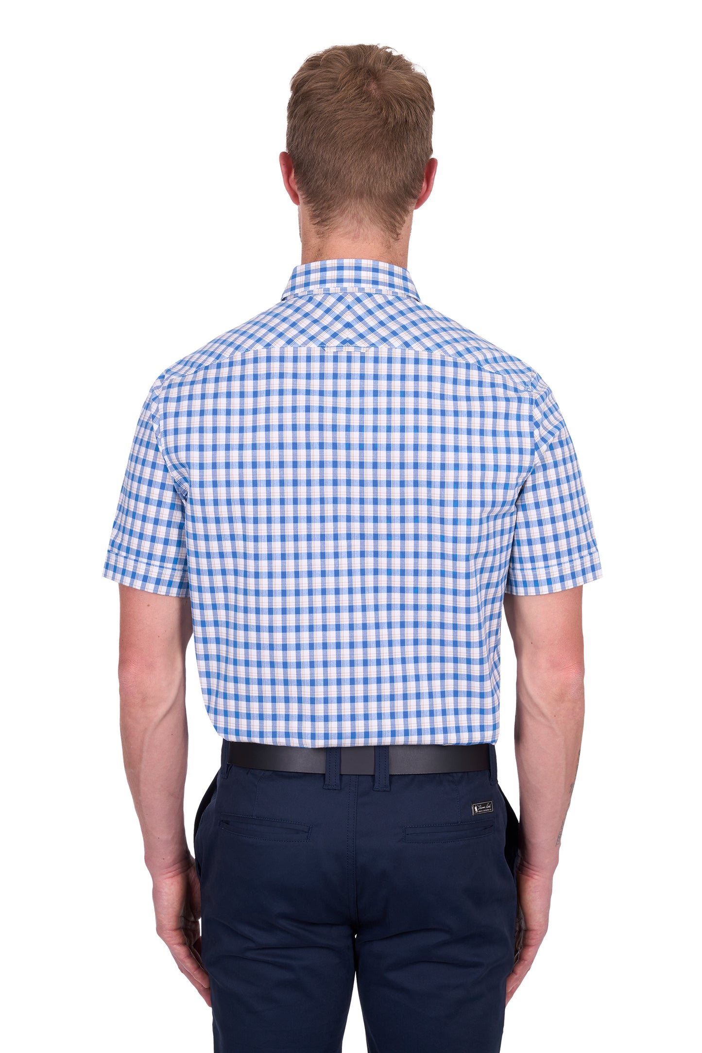 Thomas Cook Men’s Chris Check Tailored Short Sleeve Shirt