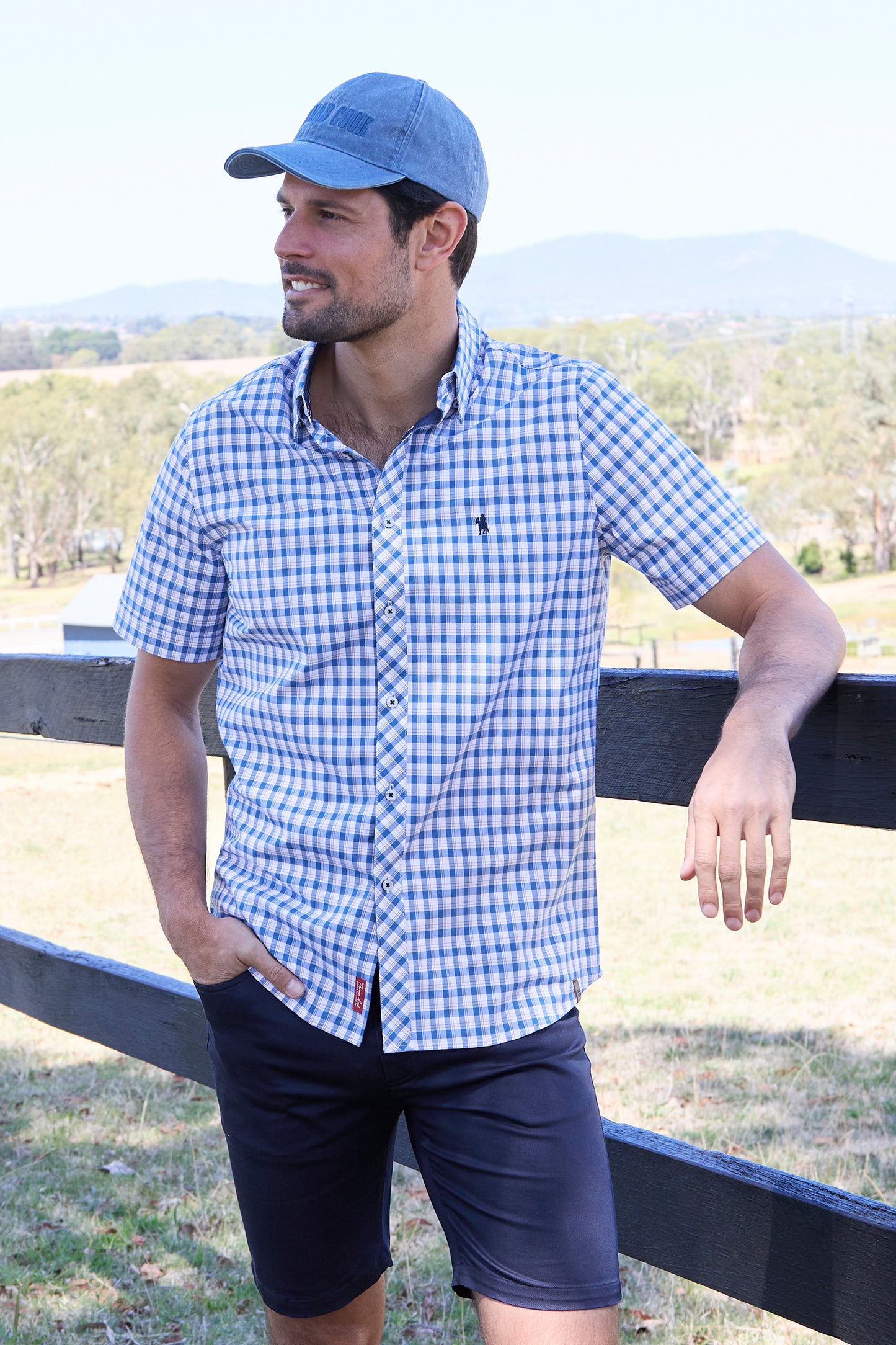Thomas Cook Men’s Chris Check Tailored Short Sleeve Shirt