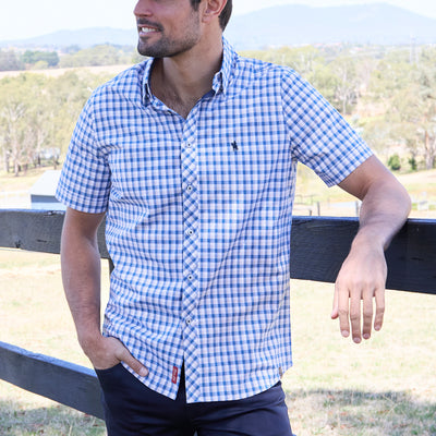 Thomas Cook Men’s Chris Check Tailored Short Sleeve Shirt