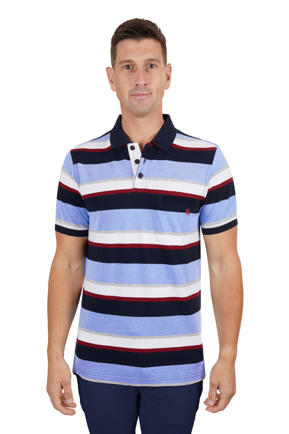 Thomas Cook Men’s Gavin 1-Pocket Short Sleeve Polo
