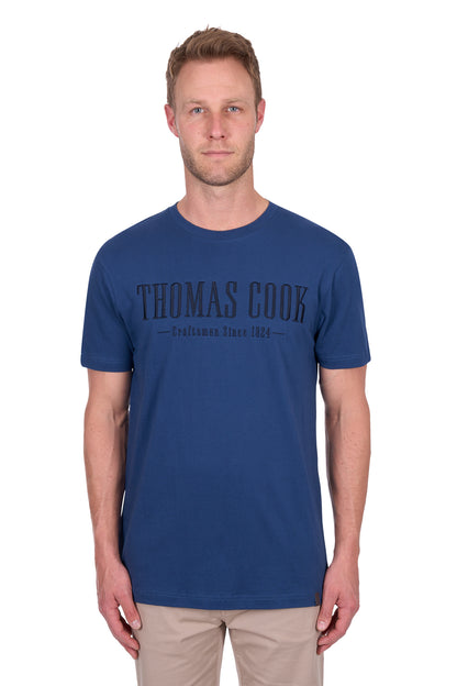 Thomas Cook Men’s Nathan Short Sleeve Tee - Blue Ocean