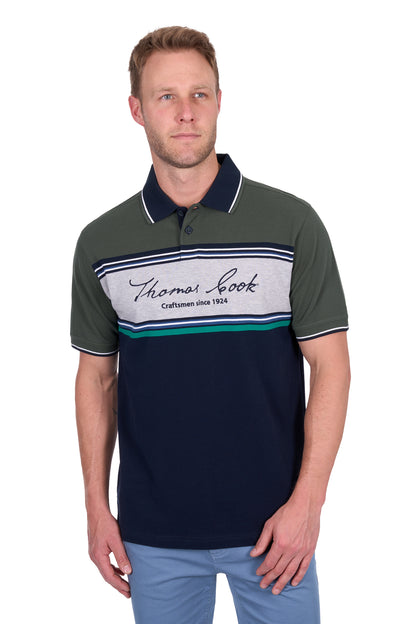 Thomas Cook Men’s Andy Tailored Short Sleeve Polo