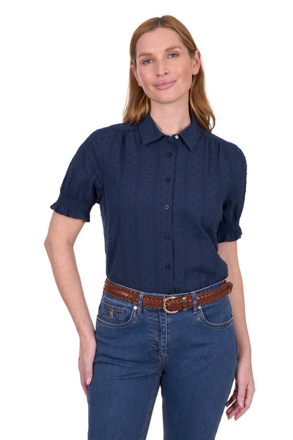 Thomas Cook Womens Imogen Short Sleeve Shirt - Navy