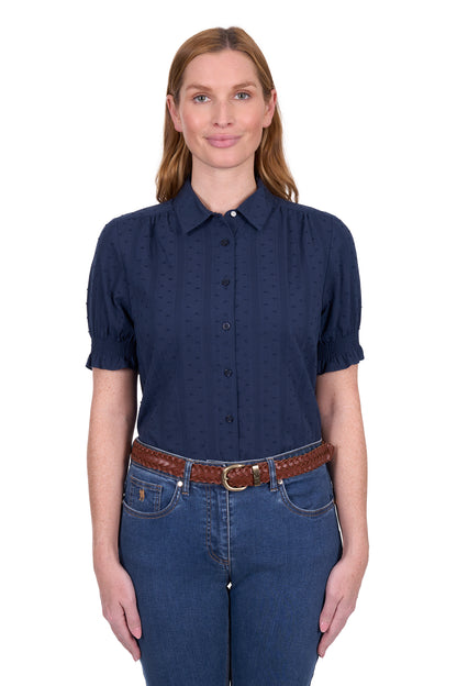 Thomas Cook Womens Imogen Short Sleeve Shirt - Navy