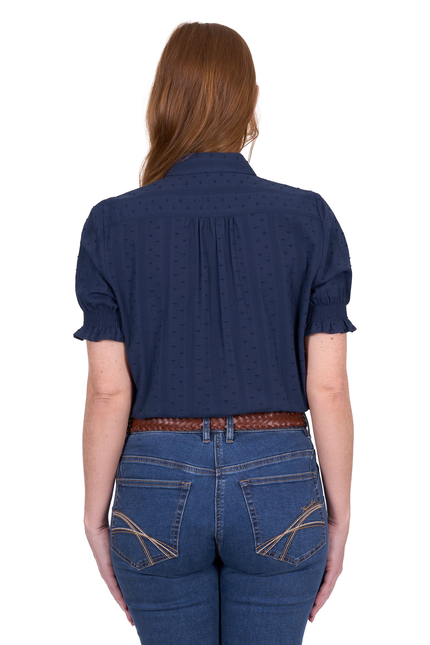 Thomas Cook Womens Imogen Short Sleeve Shirt - Navy