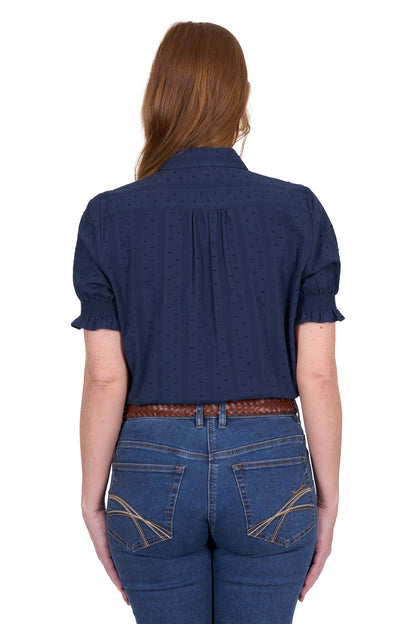Thomas Cook Womens Imogen Short Sleeve Shirt - Navy