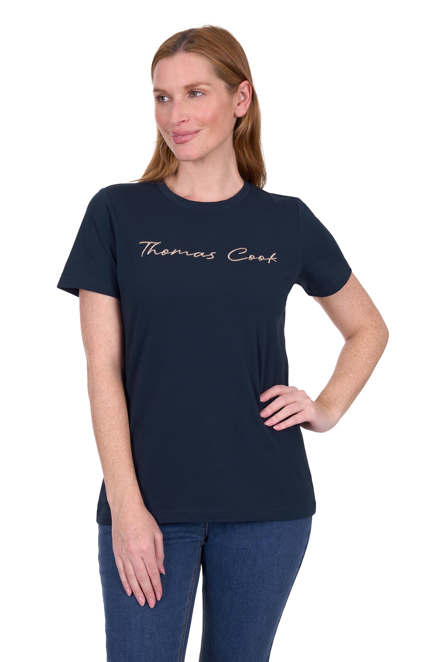 Thomas Cook Women's Kerri Short Sleeve Tee - Navy