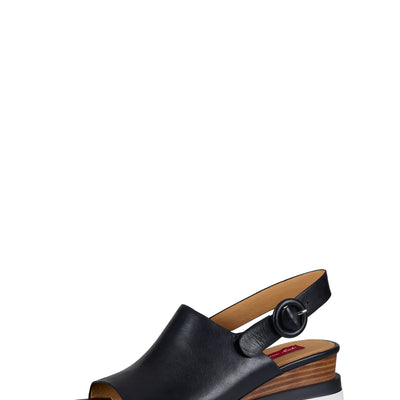 Thomas Cook Womens Esna Wedge Sandal - Black
