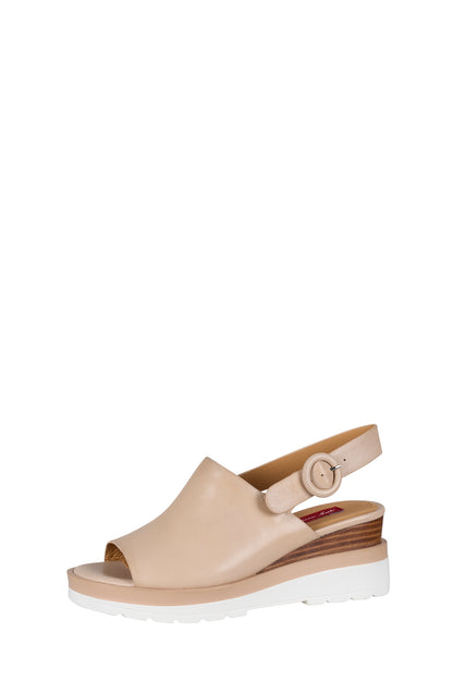 Thomas Cook Womens Esna Wedge Sandal - Nude