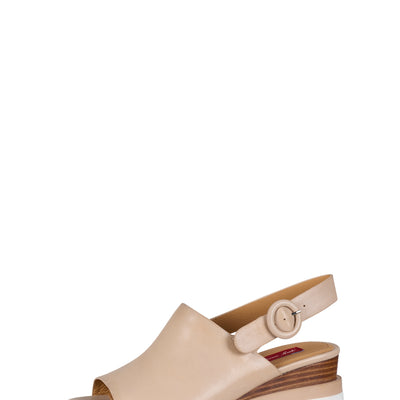 Thomas Cook Womens Esna Wedge Sandal - Nude