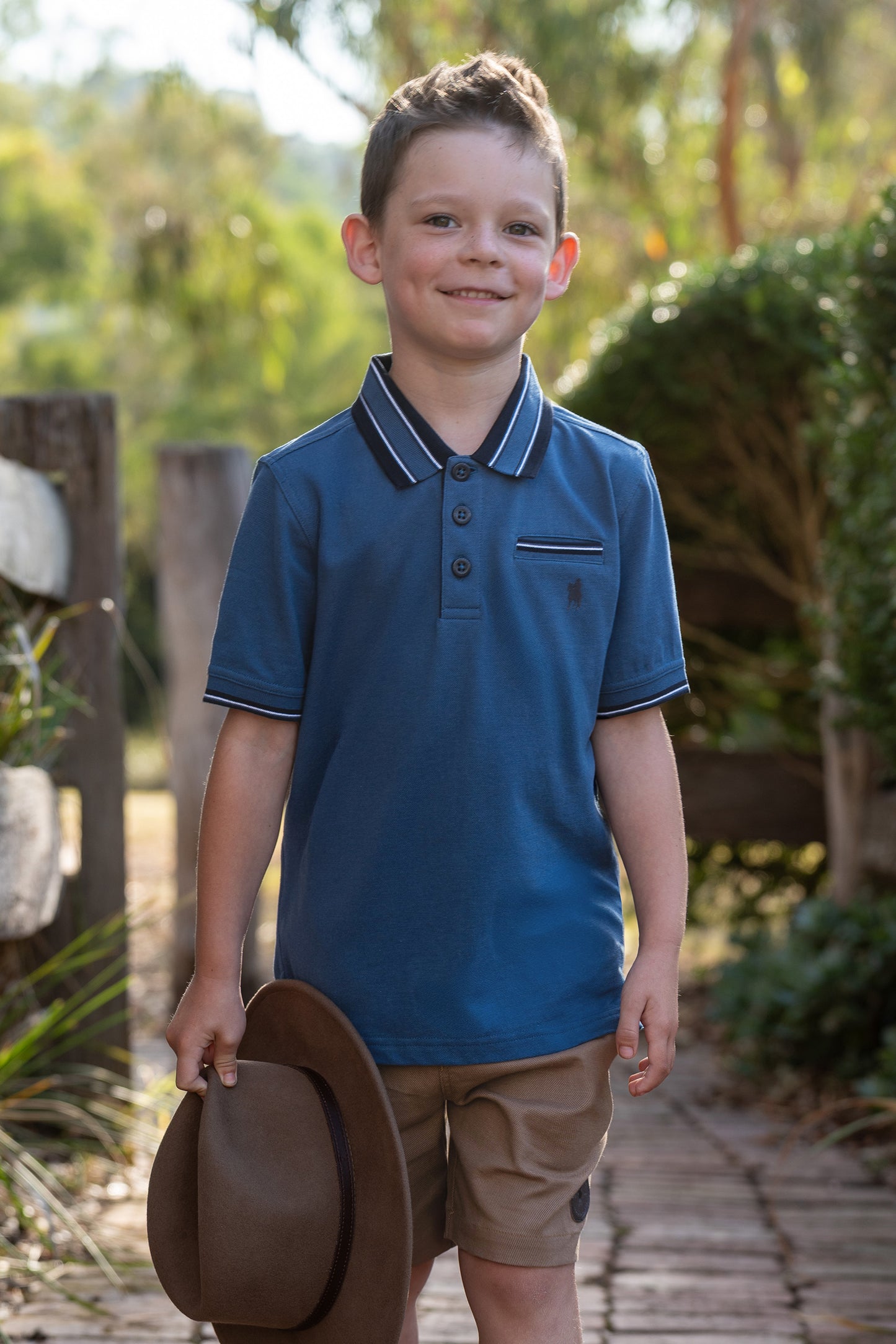 Thomas Cook Boy’s Ben 1-Pocket Short Sleeve Polo