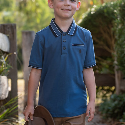 Thomas Cook Boy’s Ben 1-Pocket Short Sleeve Polo