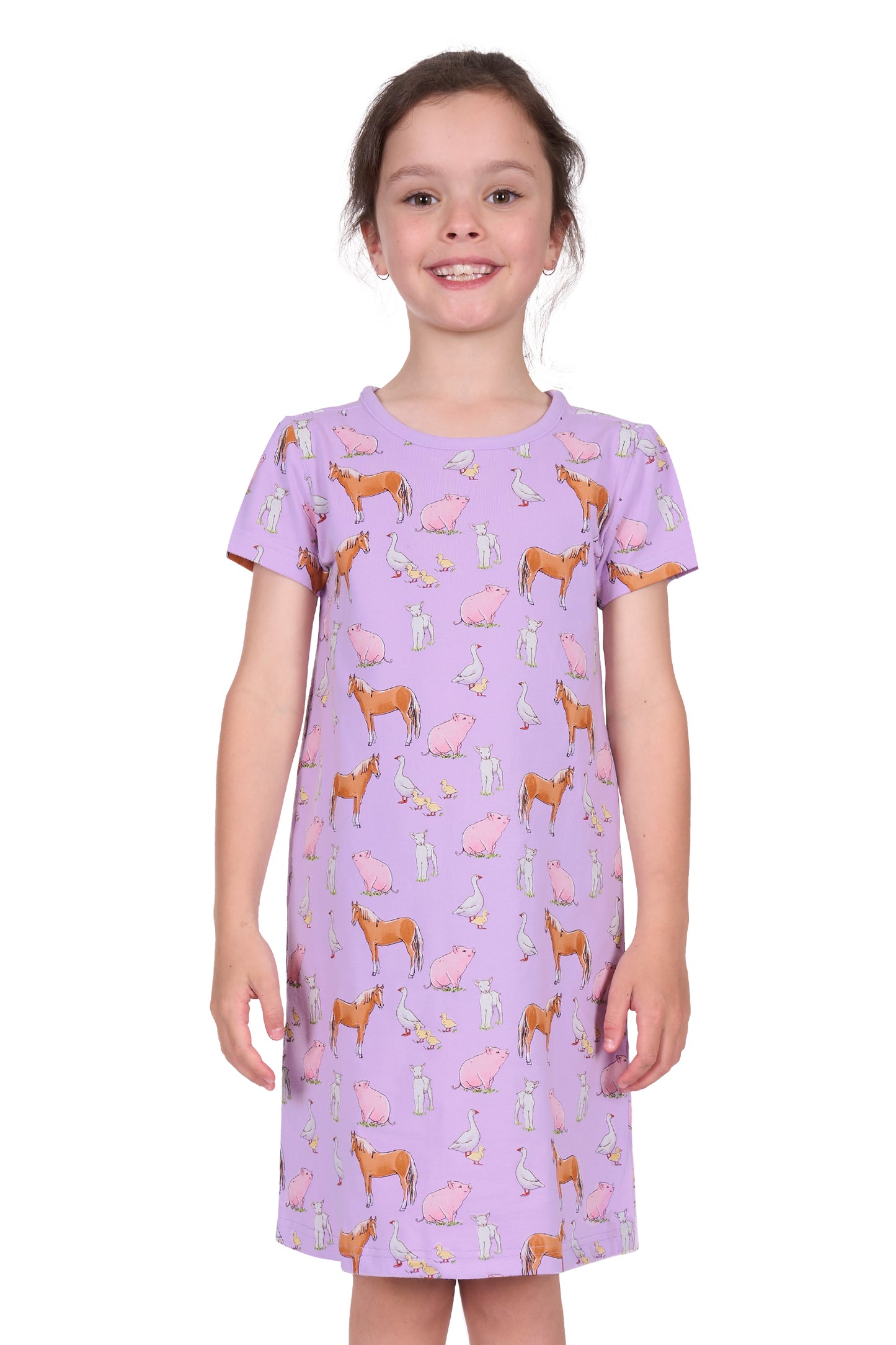 Thomas Cook Girl’s Farm Friends Glow in the Dark Nightie