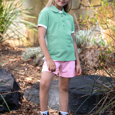 Thomas Cook Girl’s Stacie Short Sleeve Polo