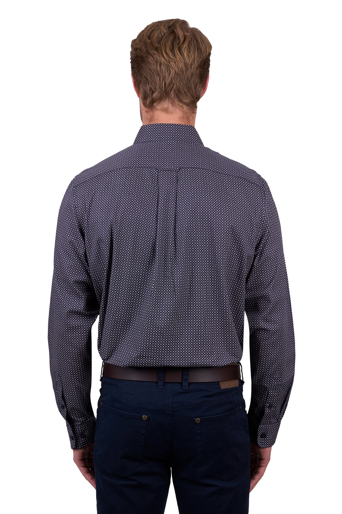 Thomas Cook Men’s Arlo Print 2-Pocket Long Sleeve Shirt